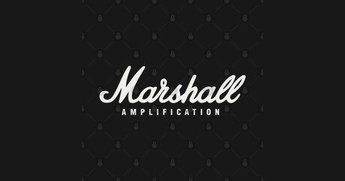 Marshall Amplification Logo Marshall Amps Sticker TeePublic