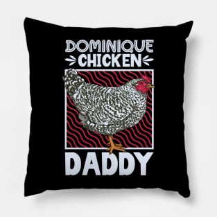 Dominique Chicken Daddy Pillow