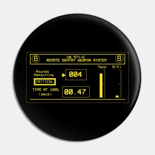 Aliens Sentry Gun Unit Display Pin