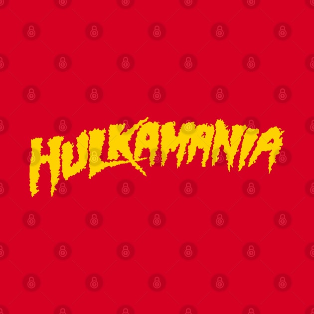 Hulkamania Yellow by mighty corps studio