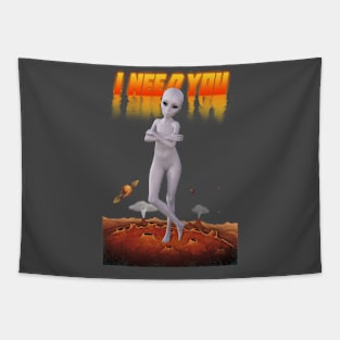 Alien need you Tapestry