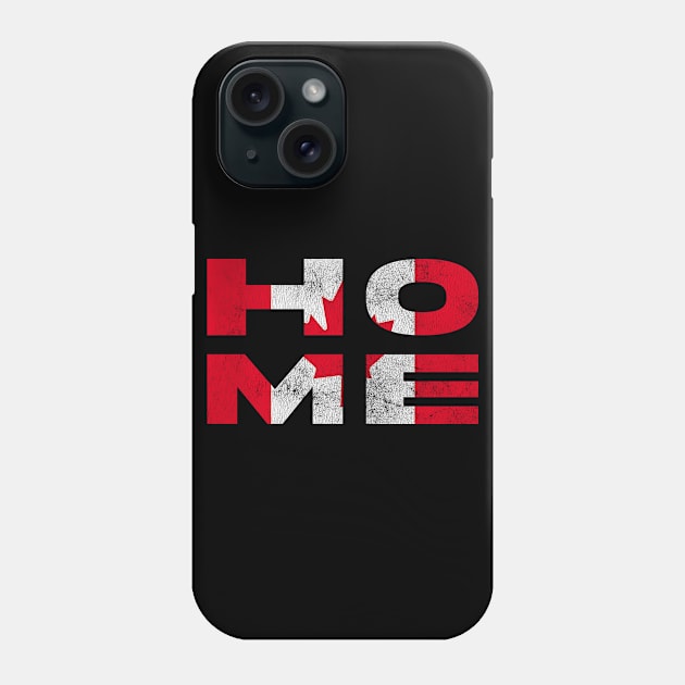 Home Canada Flag Canadian Phone Case by BramCrye