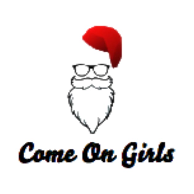 Merry Christmas With Girls T-Shirt by YaNas