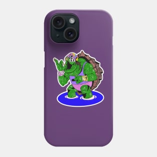 Macho Turtle Rippy Shellage Phone Case