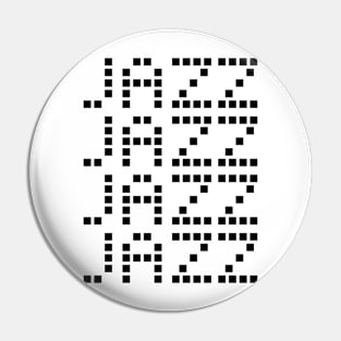 jazz pixel logo Pin