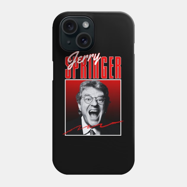 Jerry springer///original retro Phone Case by DetikWaktu