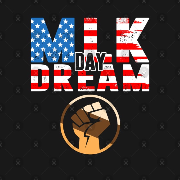 Martin Luther King Jr. - MLK Dream Day by springins