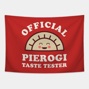 Official Pierogi Taste Tester Funny Dyngus Day Buffalo NY Polish Tapestry