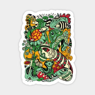 SNAKE -  12 Zodiac Animals Magnet