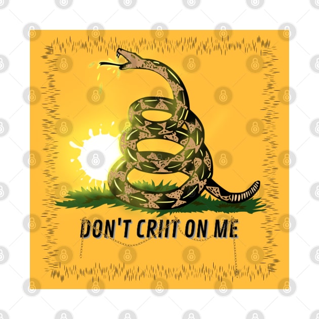 dont tread on me, with liquid by Aceplace Design