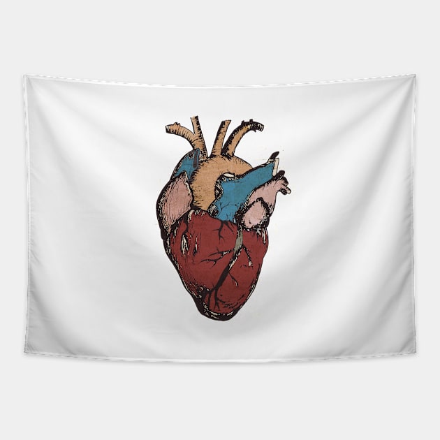 anatomic heART Tapestry by MagDesign