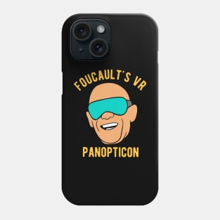 Michel Foucault - VR Panopticon Phone Case