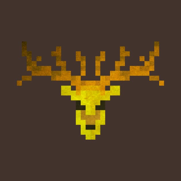 Pixel Deer by Olipix