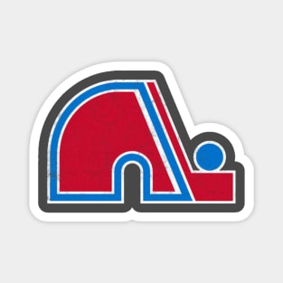 quebecs nordiquess logo Magnet