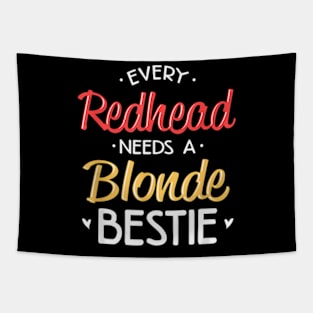 t Every Redhead Needs A Blonde Bff Friend Heart Tapestry