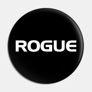 ROGUE - Basic white Pin