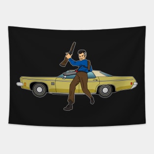 El Jefe Racer Tapestry