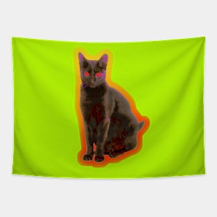 Glow Cat Tapestry