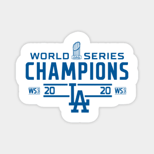 World series champions 2020 mode blue Magnet