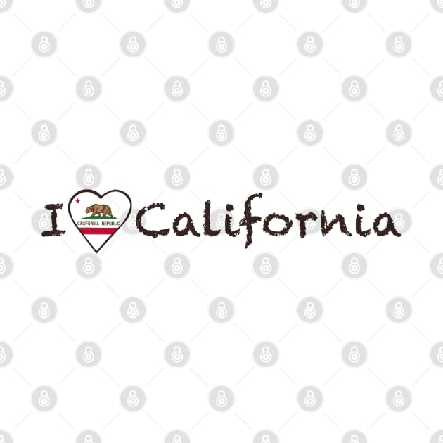 I Love California by JellyFish92