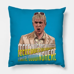 SNL: EEEUUEEwhatareyoudoinghere Pillow