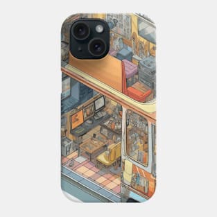 Isometric van Phone Case