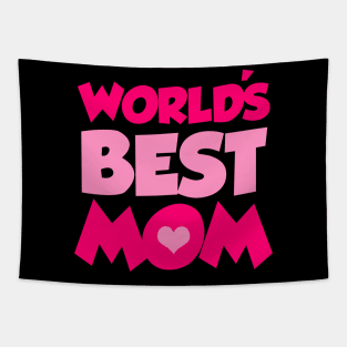 World's Best Mom Tapestry