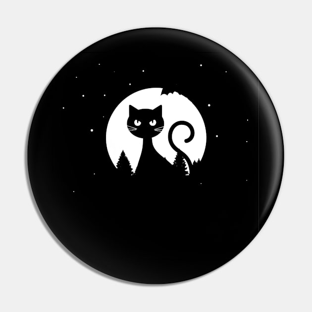 a cat and an owl - midnight - Pin by findquick22