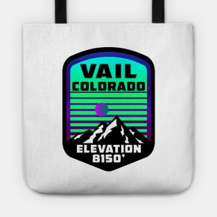 Ski Vail Colorado Skiing Tote