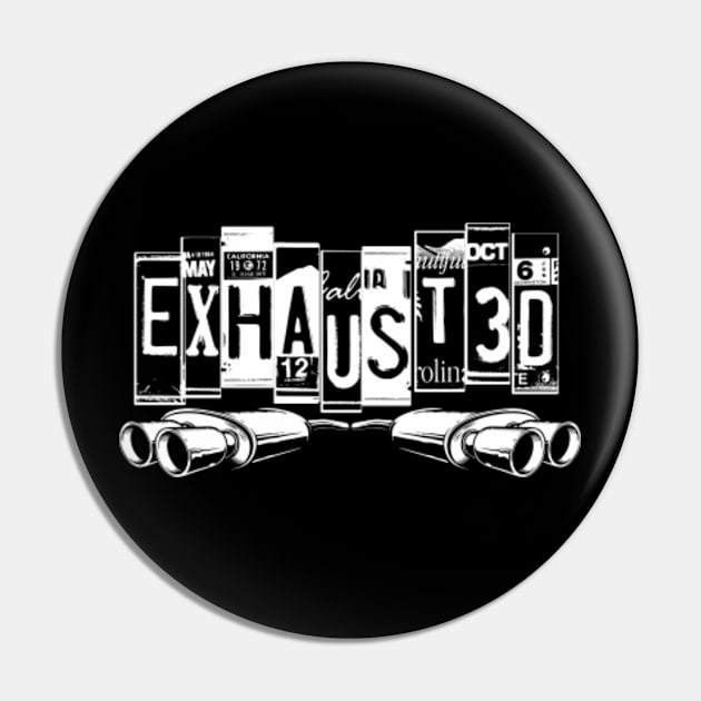 EXHAUSTED Pin by YourLuckyTee