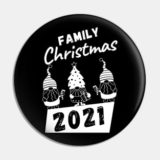 Family Christmas 2021 Pin