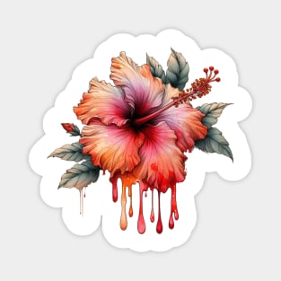 Hibiscus Flower Magnet