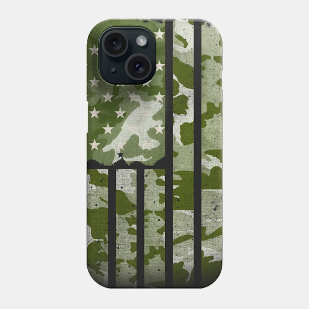 AMERICAN US FLAG MILITARY Phone Case by missalona