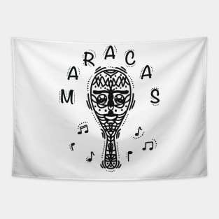 Maracas Mexicans Tapestry