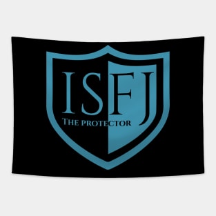 ISFJ The Defender MBTI types 10C myers briggs personality gift with icon Tapestry