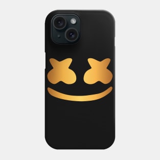 Marshmello golden gradient Phone Case