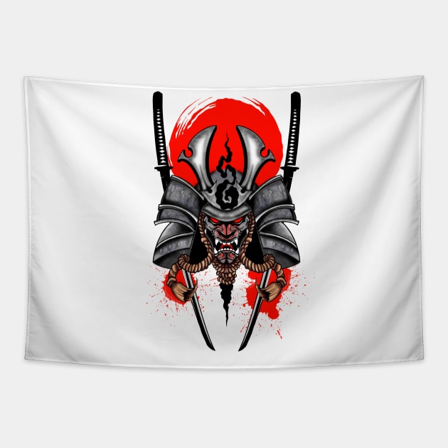 Samurai Tapestry by BSKR