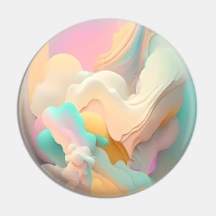 Abstraction. Ice-cream. Pin