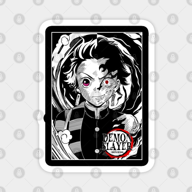 Tanjiro Kamado - Kimetsu no Yaiba Magnet by Otaku Vibes