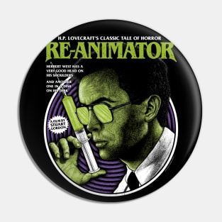 Reanimator, Herbert west, Lovecraft Pin