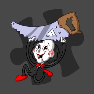 Jigsaw Cartoon Character - The Puppet from Saw Movies T-Shirt