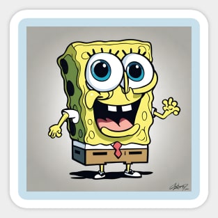 Spongebob Meme Sticker for Sale by Silasi