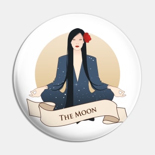 Tarot Arcana: The Moon Pin