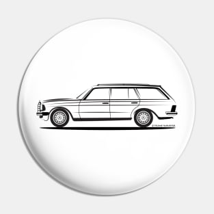 Mercedes Benz 300 TD Stationwagon Kombi W123 Pin