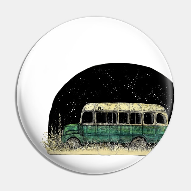 Magic Bus - Into The Wild Pin by chrystakay