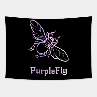 Purple Fly Tapestry