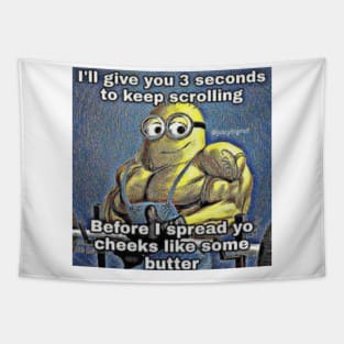 Minion Meme Tapestry