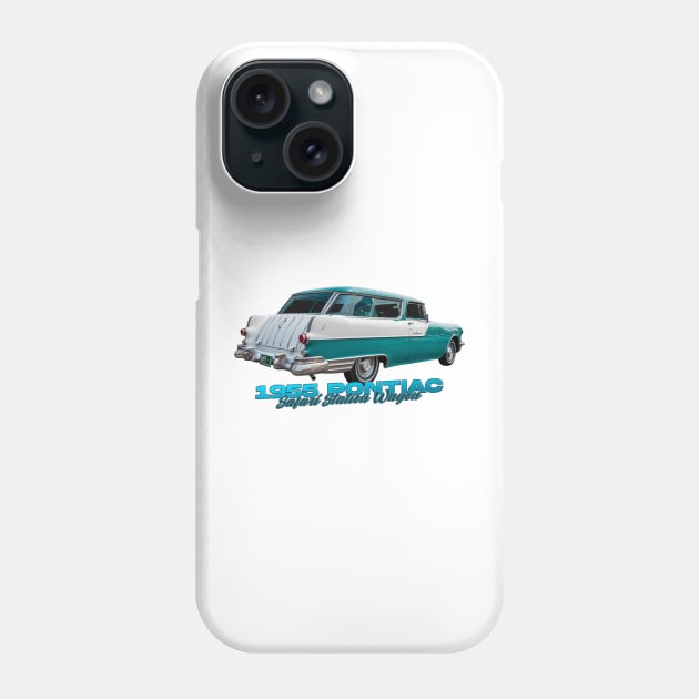 1955 Pontiac Safari Station Wagon Phone Case by Gestalt Imagery