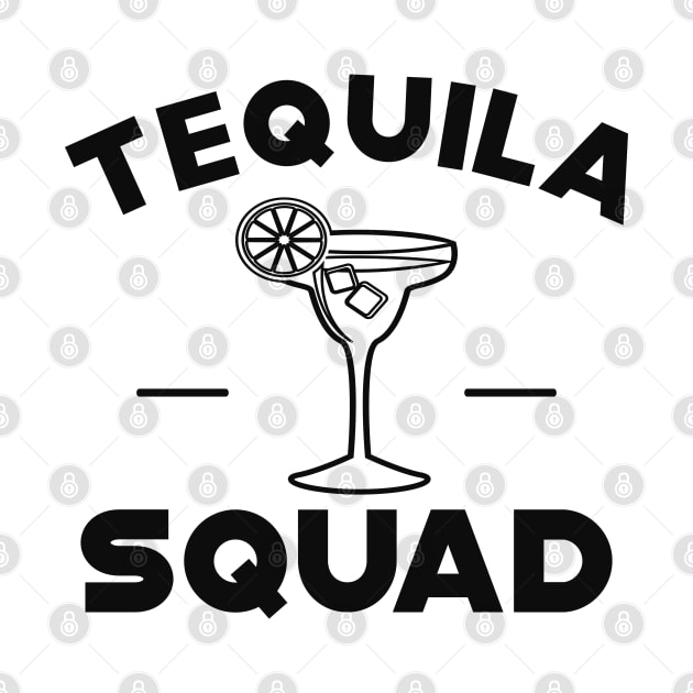 Bridesmaid / Bride - Tequila Squad by KC Happy Shop