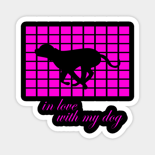 Dog sayings on dog shirt kids gift Magnet by KK-Royal